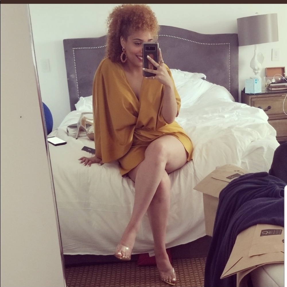 ASOS: Asymmetrical kimono Sleeve Mini Dress